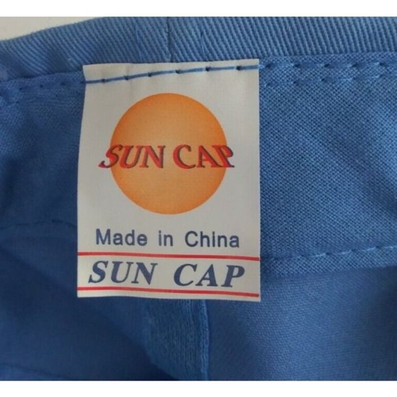 Solid Light Blue Unisex Adjustable Baseball Cap - Picture 5 of 5